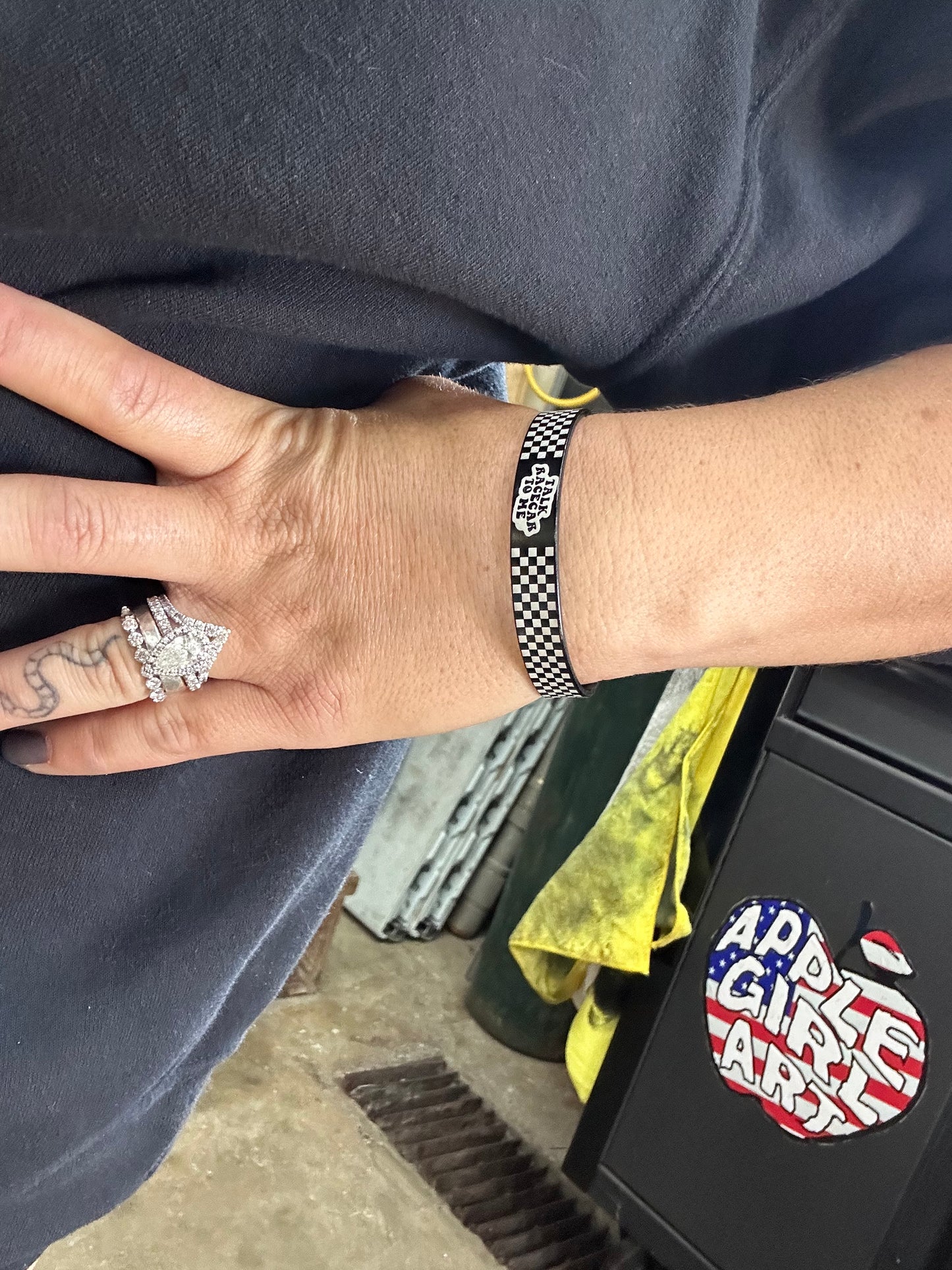 Talk Racecar To Me Bracelet