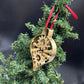 Sleigh Golden Ornament