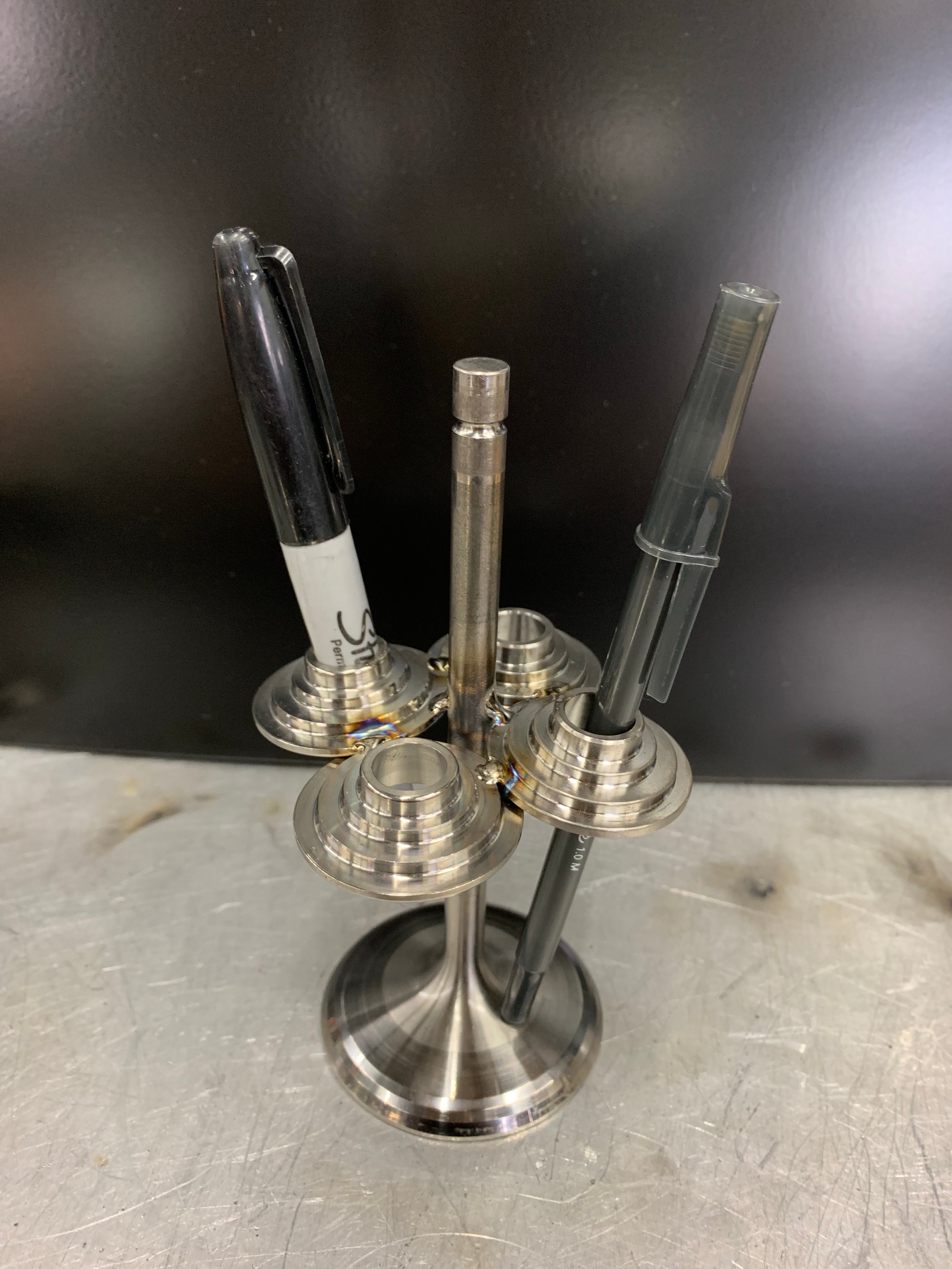 Titanium Pen Retainer